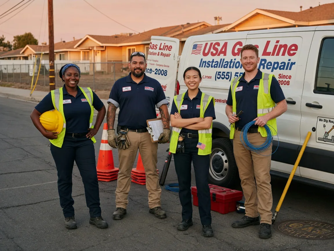 Gas Line Installation company in Monticello, IL